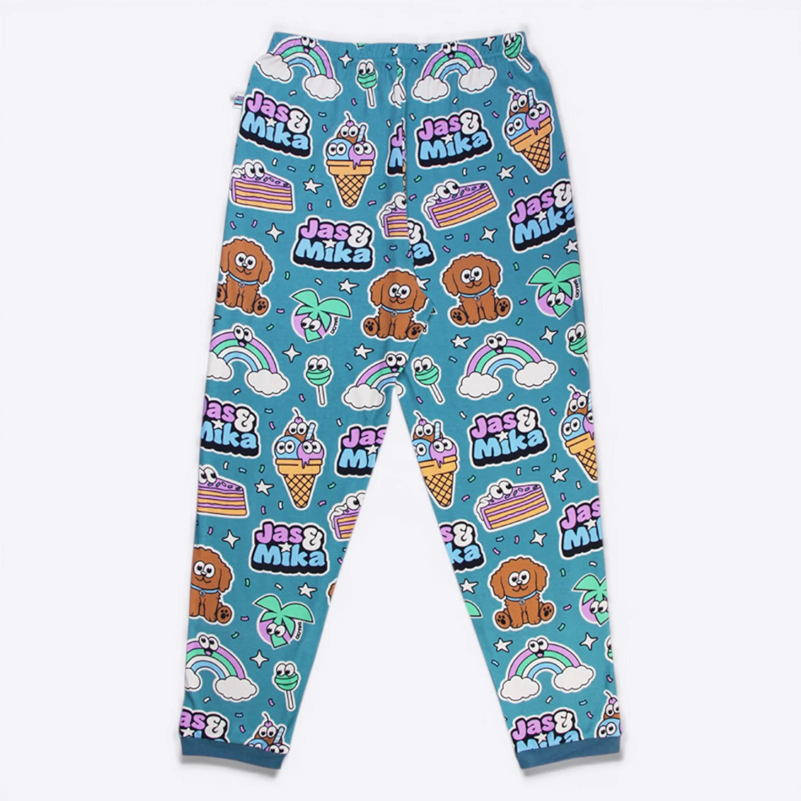 Jas & Mika "Dreams" Pyjamas Sæt - Blå (2 Dele, Trøje og Bukser) - Image 7