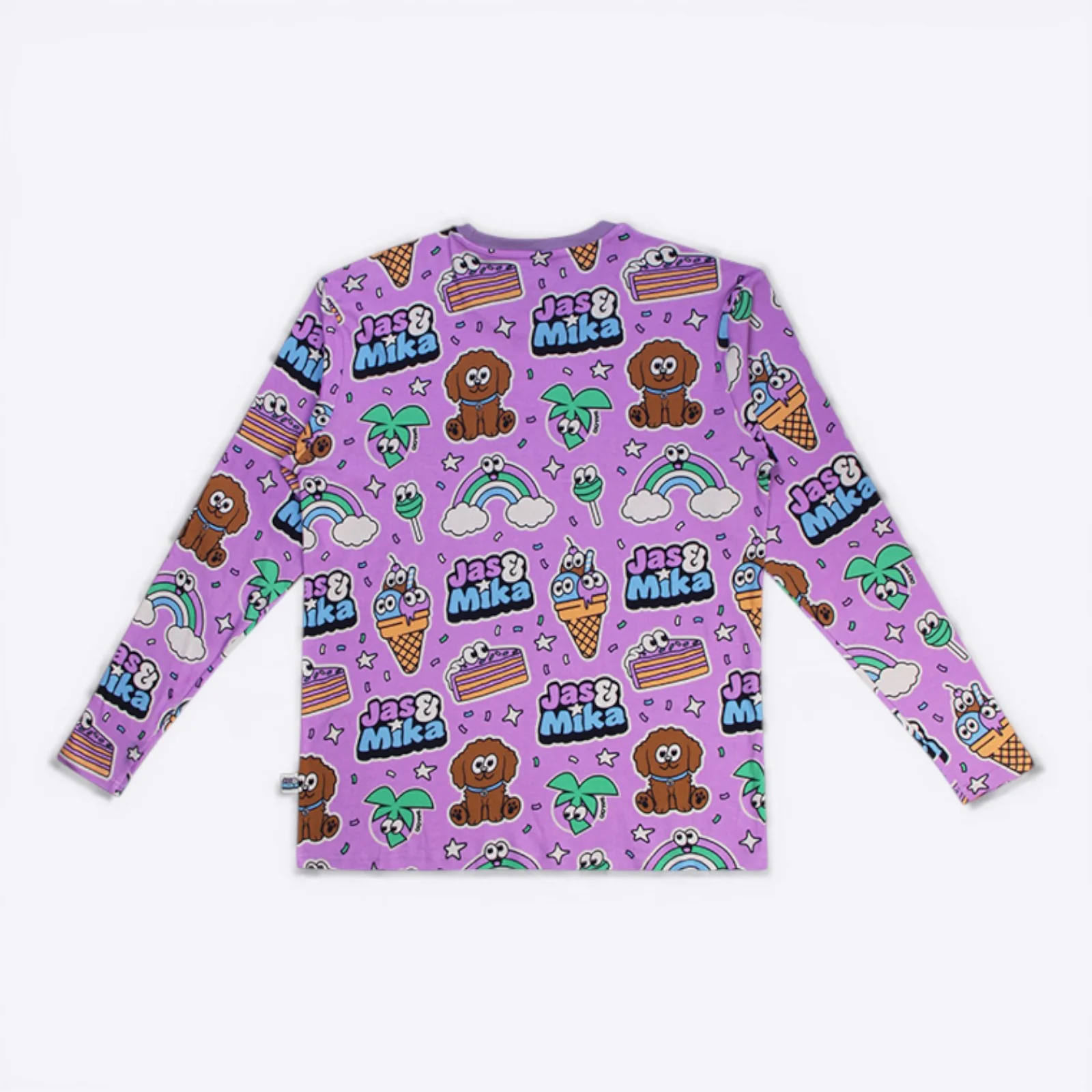 Jas & Mika "Dreams" Pyjamas Sæt - Lilla (2 Dele, Trøje og Bukser) - Image 5
