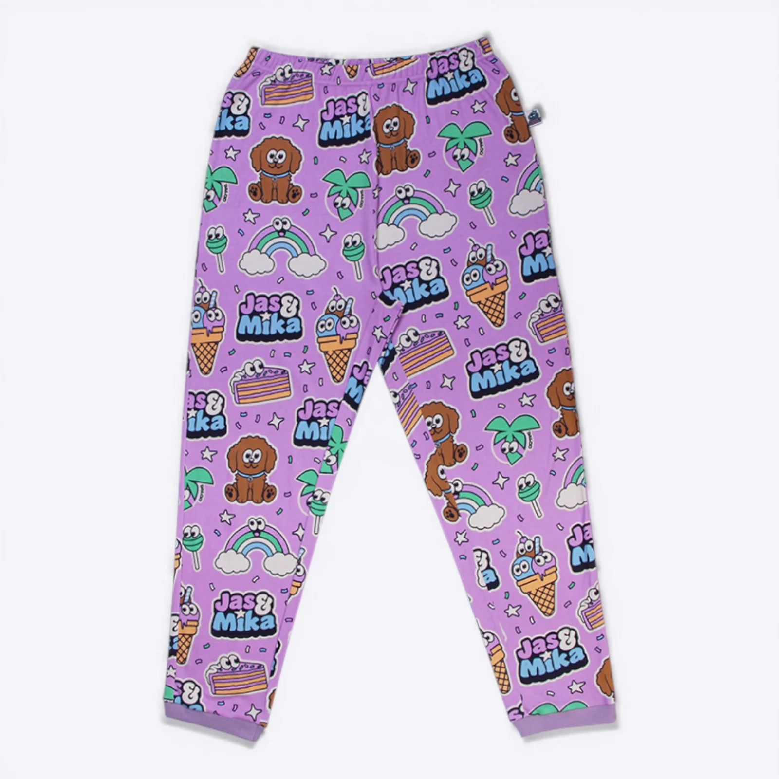 Jas & Mika "Dreams" Pyjamas Sæt - Lilla (2 Dele, Trøje og Bukser) - Image 6