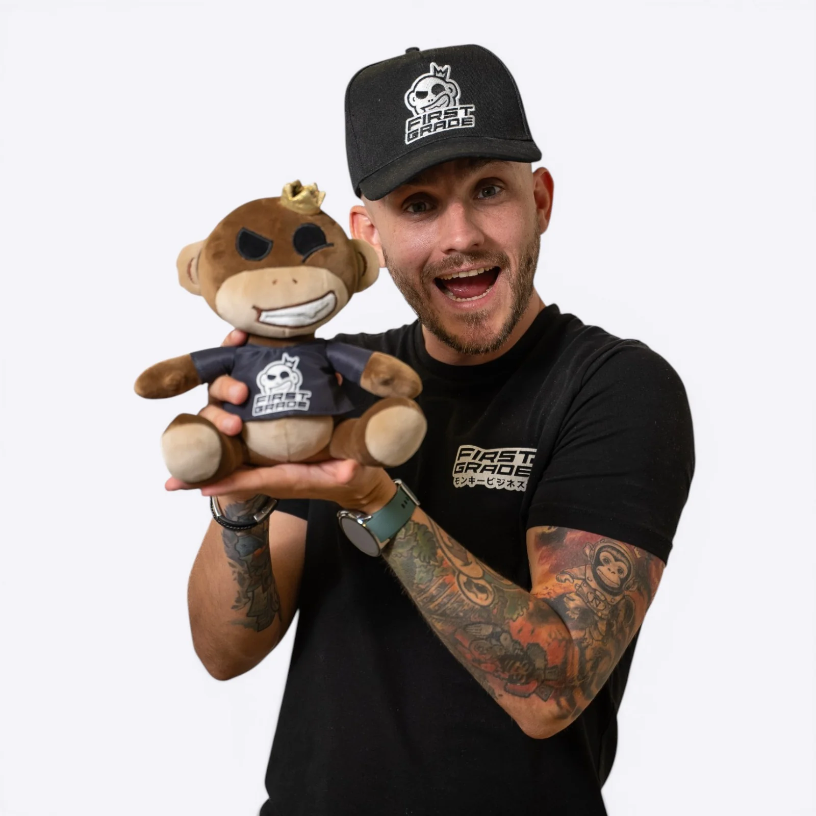 FirstGrade Monkey - Squish Heads 20 cm - Image 3