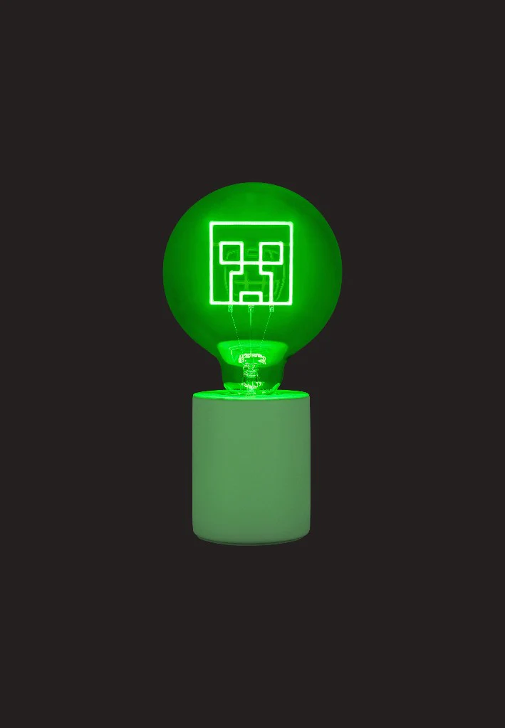 Minecraft Creeper - Led Neon Bulb lampe - Image 2