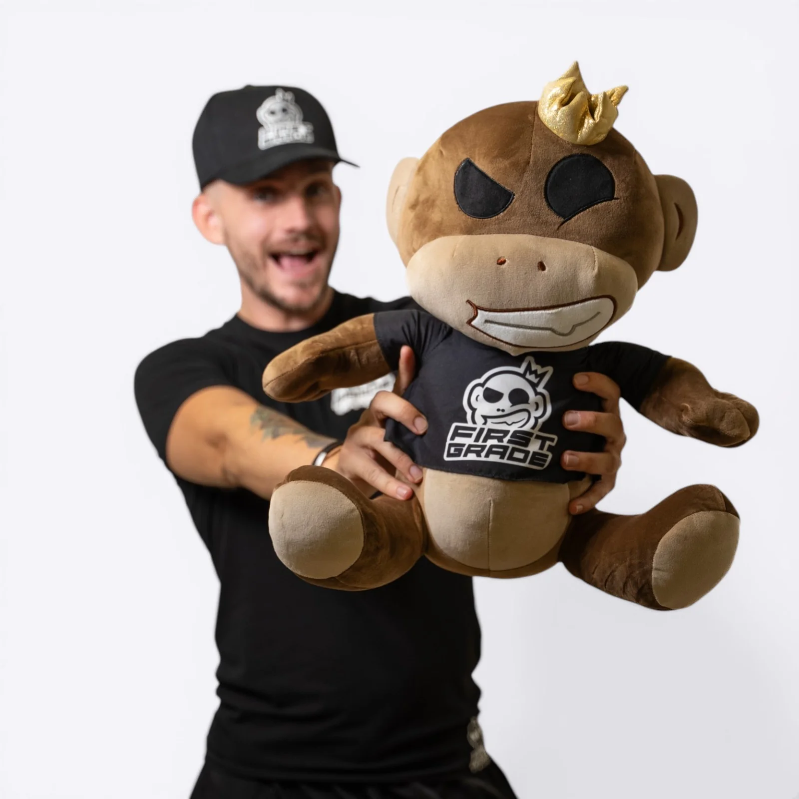 FirstGrade Monkey - Squish Heads - 40 cm - Image 3